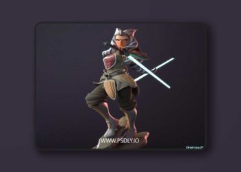 Dinamuuu3D – Ahsoka Tano – Shego – 3D Print Model STL 6 Dinamuuu3D – Ahsoka Tano – Shego – 3D Print Model STL