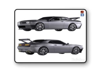 Dodge Challenger – 3D Model 4 Dodge Challenger – 3D Model