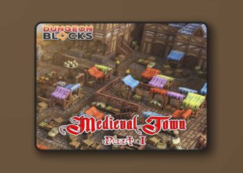 Dungeon Blocks – Medieval Town Part 1 – 3D Print Model