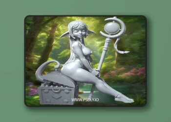 Dungeon pin-ups – Frieren – 3D Print Model STL 6 Dungeon pin-ups – Frieren – 3D Print Model STL