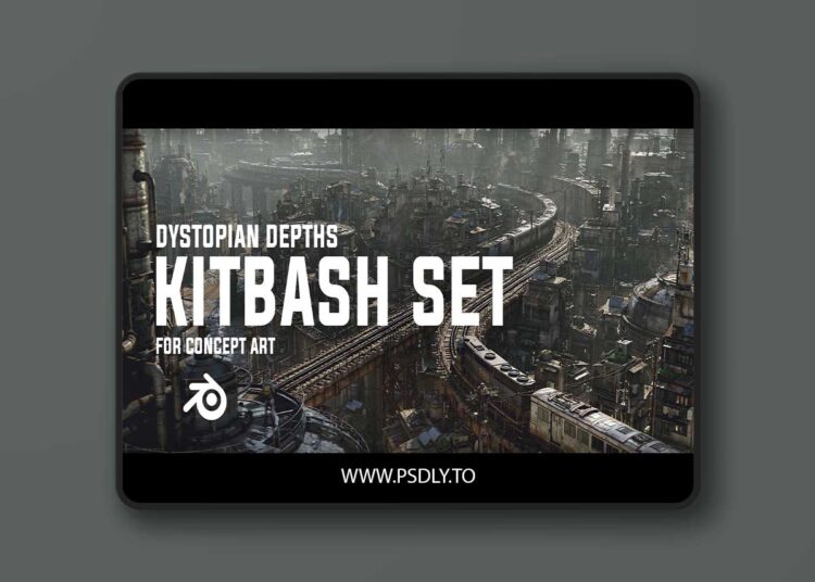 Dystopian Depths – Kitbash Set for Unreal Engine 1 Dystopian Depths – Kitbash Set