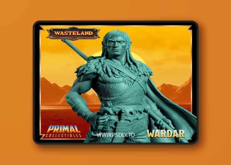 Elf – Wardar – 3D Print Model 1 Elf – Wardar – 3D Print Model