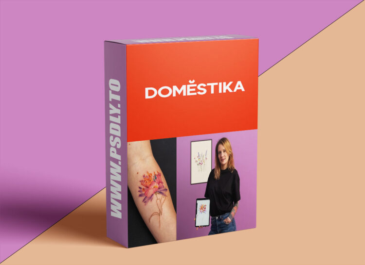 Domestika – Fantasy Floral Tattoo Design 1 Fantasy Floral Tattoo Design