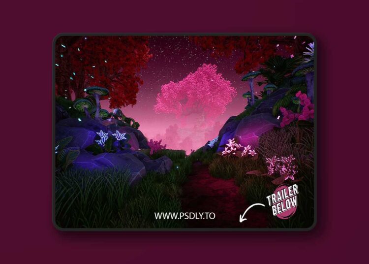 Fantasy Forest (Magic Forest, Elven Forest, Stylized Forest, Forest) [4.27 and 5.0 – 5.7]