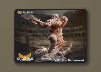 Froth the Belligerent – 3D Print Model