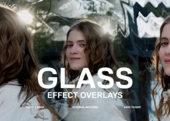 Videohive - Glass Overlays | V2 - 60452404 3 Glass Overlays | V2
