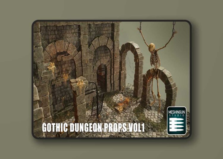 Gothic Dungeon Props Vol1 (4.26 – 4.27 and 5.0 – 5.6)