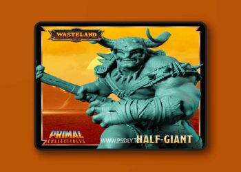 Half Giant Male – 3D Print Model