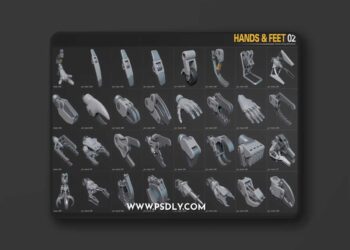 Hard-Surface Kitbash Collection 7 Hard-Surface Kitbash Collection