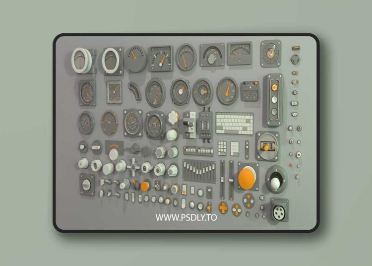 Industrial Kitbash-2 - 105 pieces for Unreal Engine 1 Industrial Kitbash-2 - 105 pieces