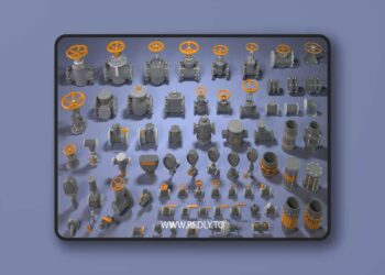 Industrial Kitbash 4 - 70 pieces for Unreal Engine 7 Industrial Kitbash 4 - 70 pieces