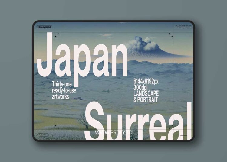 CreativeMarket - Japan Surreal Illustrations 280384436 1 Japan Surreal Illustrations