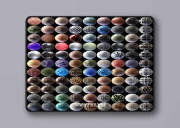 Julio Sillet 3D Art Blender Materials Collection 7 Julio Sillet 3D Art Blender Materials Collection