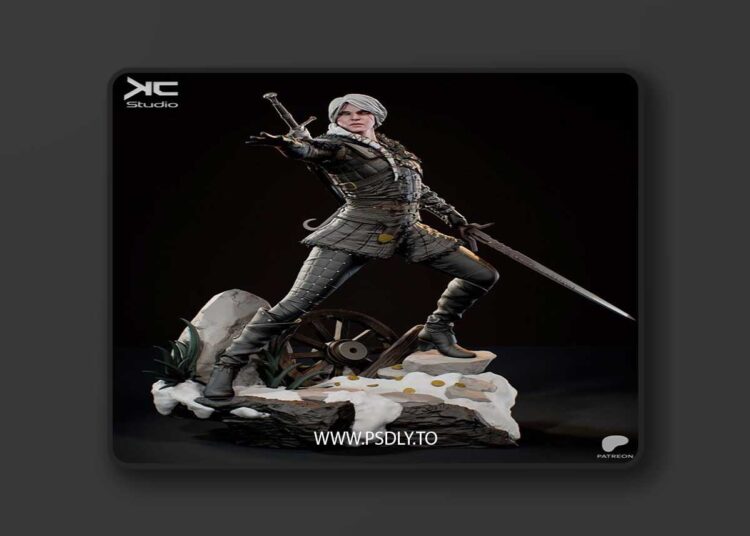 KC Studio – Ciri – 3D Print Model STL