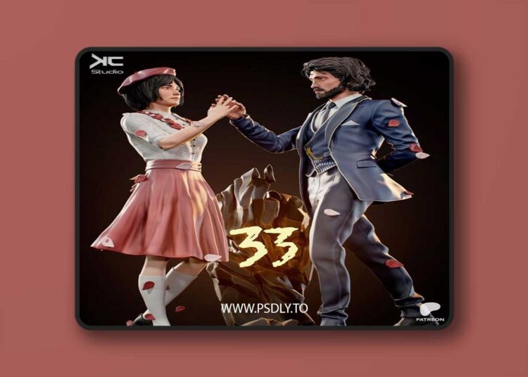 KC Studio – Expedition 33 Diorama – 3D Print Model STL