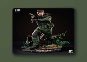 KC-Studio-–-Naked-Snake-–-3D-Print-Model-STL
