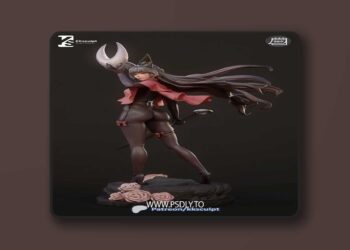 KKsculpt Figure – Hornet – Hollow Knight Silksong – Miyabi – 3D Print Model STL 7 KKsculpt Figure – Hornet – Hollow Knight Silksong – Miyabi – 3D Print Model STL