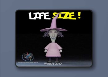 Life Size Shock (Nightmare Before Christmas) – 3D Print Model STL 6 Life Size Shock (Nightmare Before Christmas) – 3D Print Model STL