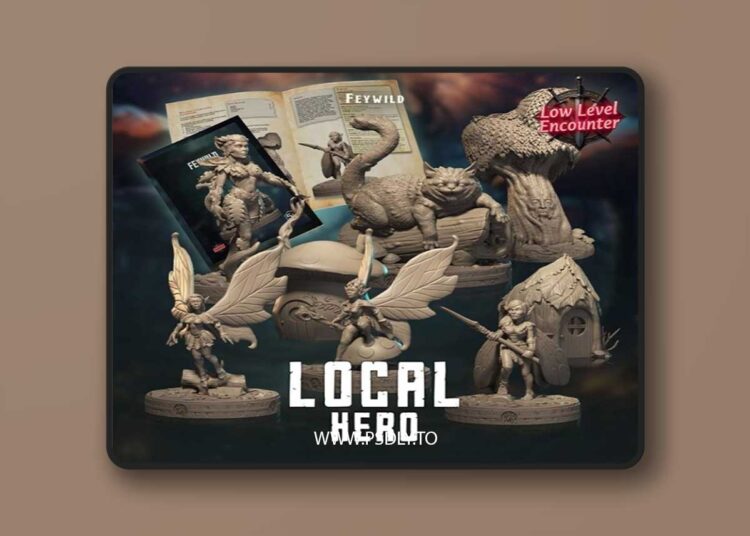 Low Level Encounter August 2025 – 3D Print Model STL