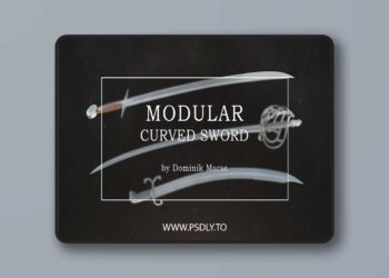 MODULAR CURVED SWORD (4.19+) for Unreal Engine 7 MODULAR CURVED SWORD (4.19+)