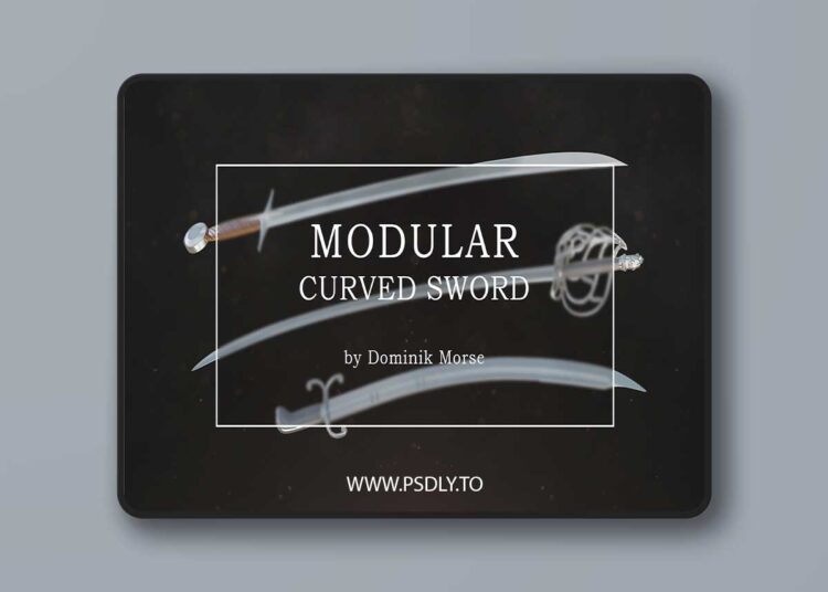 MODULAR CURVED SWORD (4.19+) for Unreal Engine 1 MODULAR CURVED SWORD (4.19+)