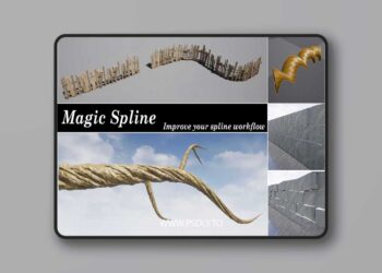 Magic Spline Plugin v1.5 (5.6) for Unreal Engine 5 Magic Spline Plugin v1.5 (5.6)