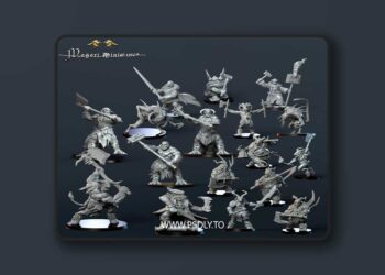 Magori Miniatures – August 2025 – 3D Print Model 7 Magori Miniatures – August 2025 – 3D Print Model