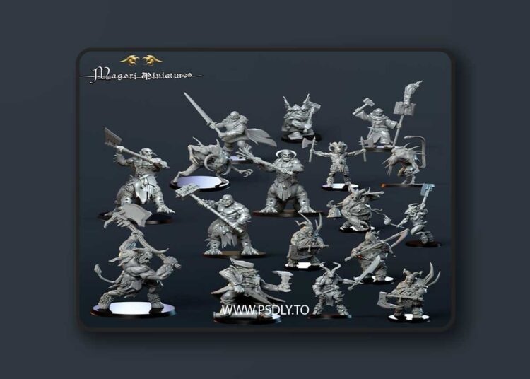 Magori Miniatures – August 2025 – 3D Print Model 1 Magori Miniatures – August 2025 – 3D Print Model