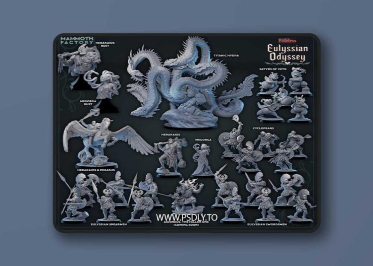 Mammoth Factory – June 2025 – Eulyssian Odyssey – 3D Print Model 1 Mammoth Factory – June 2025 – Eulyssian Odyssey – 3D Print Model