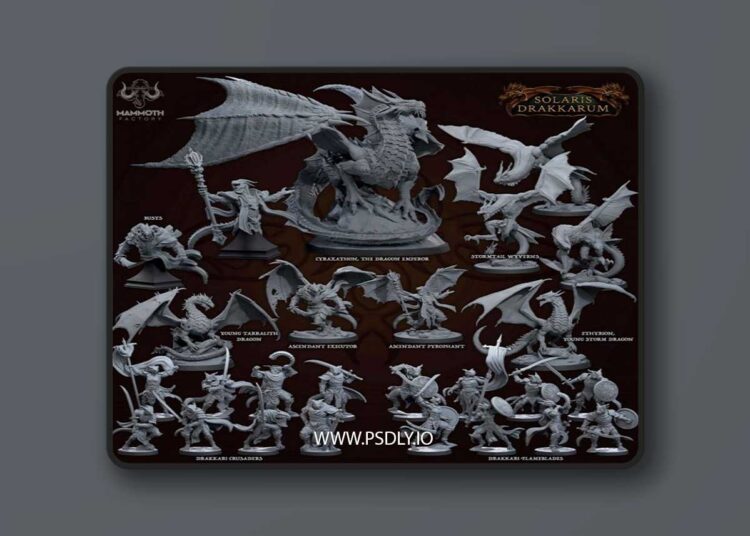 Mammoth Factory – Solaris Drakarum Collection – 3D Print Model 1 Mammoth Factory – Solaris Drakarum Collection – 3D Print Model
