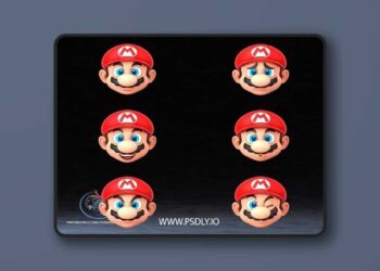 Mario – Italian Red Plumber Mask – 3D Print Model STL 6 Mario – Italian Red Plumber Mask – 3D Print Model STL