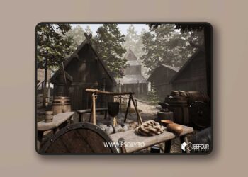 Medieval Nordic Village Environment (5.0+) 7 Medieval Nordic Village Environment (5.0+)