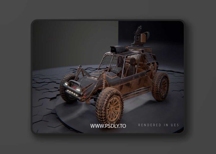 Military Buggy - Scorcher (4.27, 5.0 - 5.6) for Unreal Engine 1 Military Buggy - Scorcher (4.27, 5.0 - 5.6)