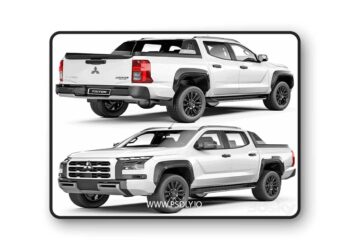 Mitsubishi L200 Triton Athlete 2024 – 3D Model 7 Mitsubishi L200 Triton Athlete 2024 – 3D Model