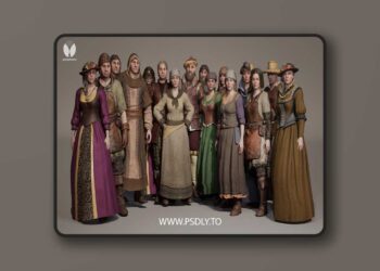 Modular Medieval NPC - Metahuman - Male/Female (5.0+) 7 Modular Medieval NPC - Metahuman - Male/Female (5.0+)