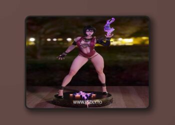 Momoji – Morrigan – Dragon Age – 3D Print Model STL 7 Momoji – Morrigan – Dragon Age – 3D Print Model STL