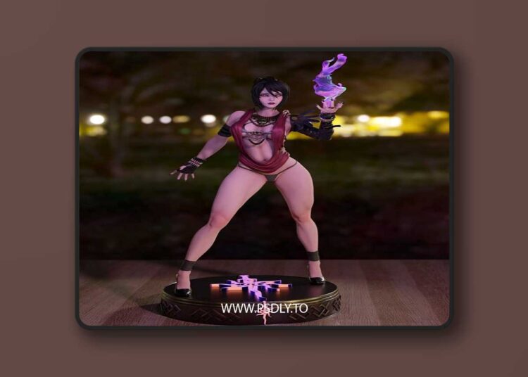 Momoji – Morrigan – Dragon Age – 3D Print Model STL