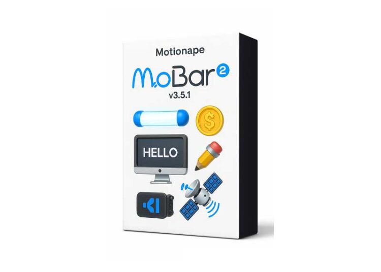 Motionape - MoBar 2 v3.5.1 1 Motionape MoBar 2 v3.5.1
