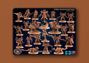 My 3D Print Forge – Void Elves – 3D Print Model 6 My 3D Print Forge – Void Elves – 3D Print Model