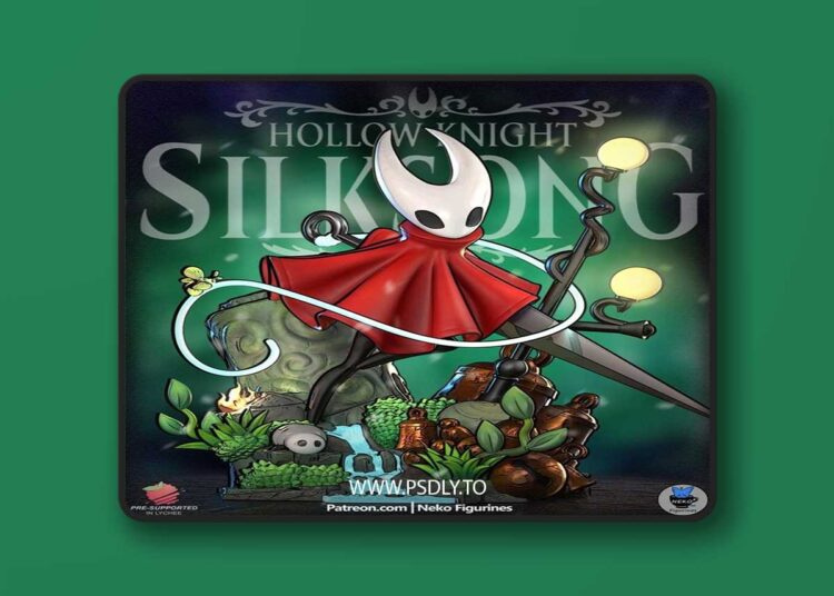 Neko Figurines – Hornet (Hollowknight Silksong) – 3D Print Model STL