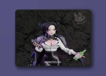 Nerissa Ravencroft – Hololive Vtuber Advent – 3D Print Model 7 Nerissa Ravencroft – Hololive Vtuber Advent – 3D Print Model