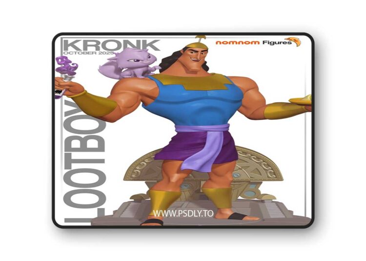 NomNom Figures – Kronk – Emperor’s New Groove – 3D Print Model