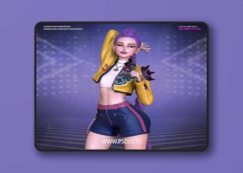 OXO3D Figures – Kpop Demon Hunter Rumi Classic Outfit – 3D Print Model STL