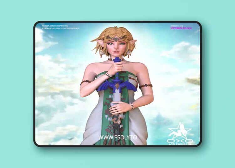 OXO3D Figures – Zelda – Tears Of The Kingdom – 3D Print Model STL 1 OXO3D Figures – Zelda – Tears Of The Kingdom – 3D Print Model STL
