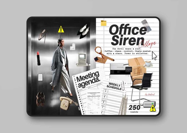 Office Siren Collage Pack