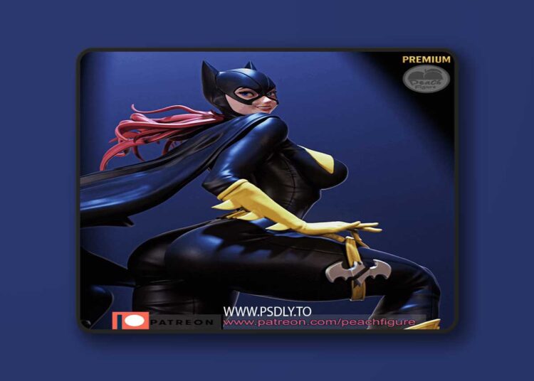 Peach Figure – Batgirl – 3D Print Model