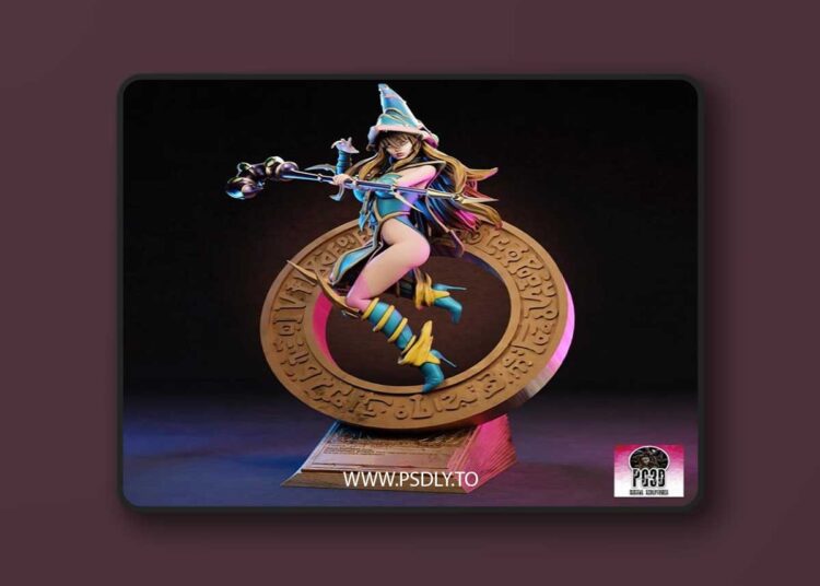 PgGasta – Magician’s Valkyria – 3D Print Model STL