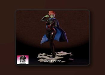 PgGasta – Miss Martian – 3D Print Model STL