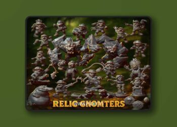 Punga Miniatures – Relic Gnomters Part 1 August 2025 – 3D Print Model STL