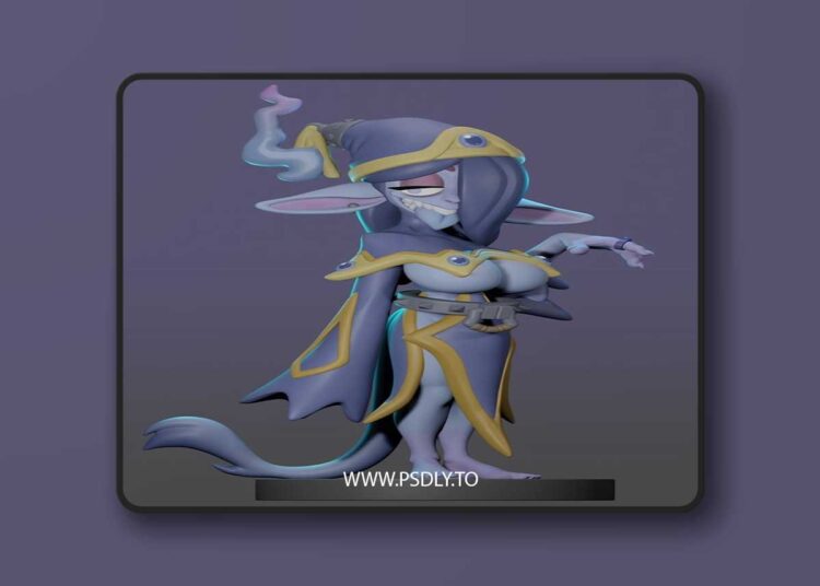 Pyromancer gob – 3D Print Model STL 1 Pyromancer gob – 3D Print Model STL